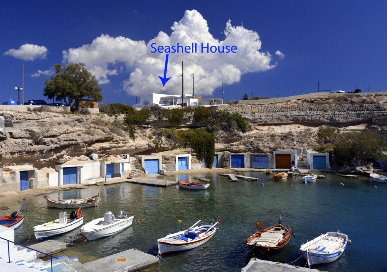 Willa Seashell Mandrakia Sea View Zewnętrze zdjęcie